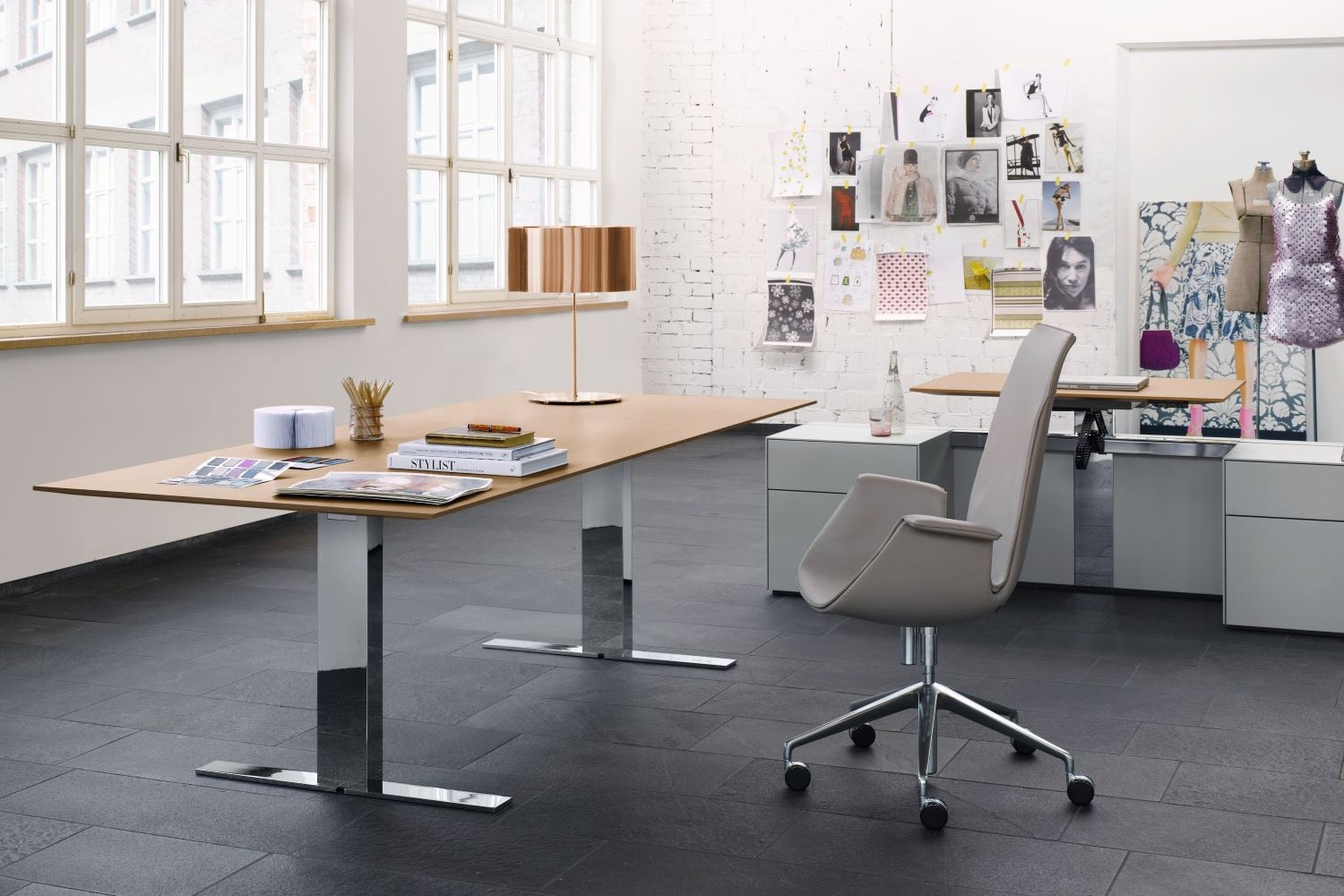 Walter Knoll FK Schalensessel mit Rollen